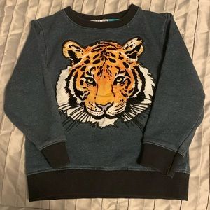 H&M tiger front sweatshirt
